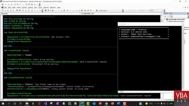 VBA to Create Google Drive Folder смотреть онлайн
