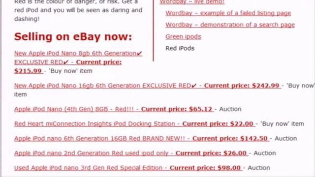 The Wordbay Wordpress eBay® Plugin смотреть онлайн