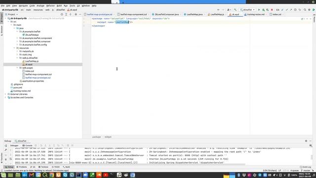 Integrating a 3rd Party JS Library Leaflet смотреть онлайн