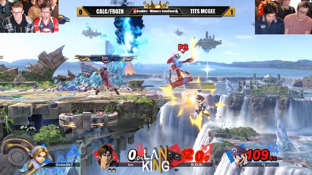 LKG Smash Royale I Doubles Bracket - Winners Semifinals - Frozn/Calc vs Tits McGee смотреть онлайн