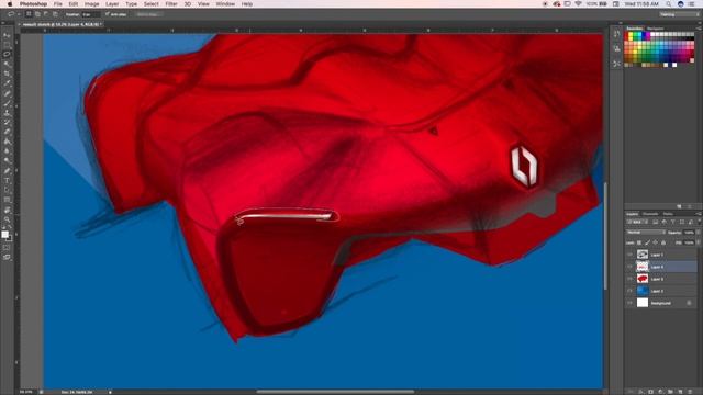 OCORPDESIGN How To Render- 2021 Renault Sketch-Car Design смотреть онлайн