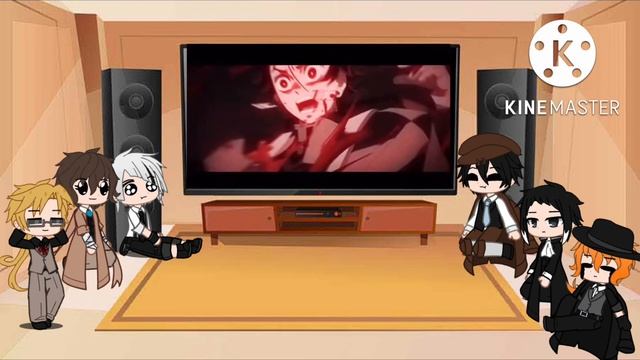 Bungou Stray Dogs react to Tanjiro Kamado || BSD || Demon Slayer смотреть онлайн