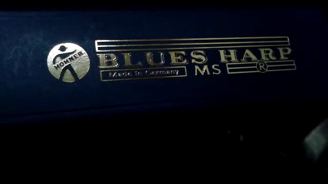 Simple blues practice with hohner bluesharp key of C. смотреть онлайн