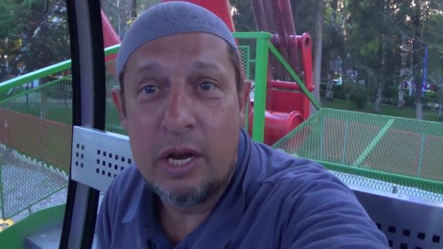 Бишкек (Фрунзе). Бишкек с колеса обозрения. Как в детстве. смотреть онлайн