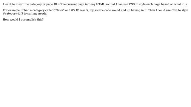 Wordpress: How do I get category and page ID's? смотреть онлайн