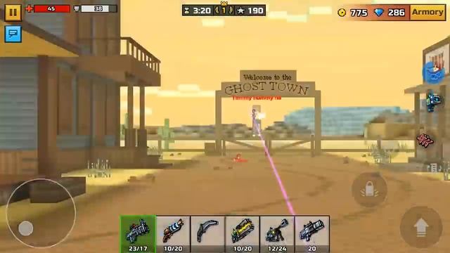 Pixel Gun 3D - Super Soldier Set VS Wild West Set смотреть онлайн