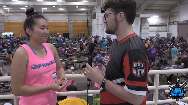 Warhammer 40k ATC Quicktake with Jessica Bowman - Day 1 смотреть онлайн