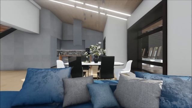 Проект одноэтажного дома с мансардой г. Москва смотреть онлайн