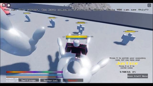 GT Gaster in private server. Untitled Combat Demo. смотреть онлайн