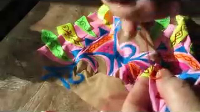 Пришивные стразы. Потайные узелки. смотреть онлайн