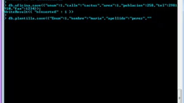 Demostración mongoDB смотреть онлайн