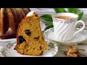 Тыквенный кекс! Солнышко на вашей тарелке!