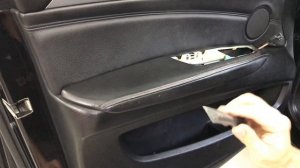 Как снять обшивку двери и ручку на БМВ Х6. How to remove door panel on BMW X6