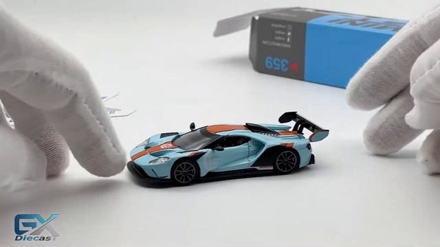 1/64 MINI GT Ford GT Mk II (Blue Orange) смотреть онлайн