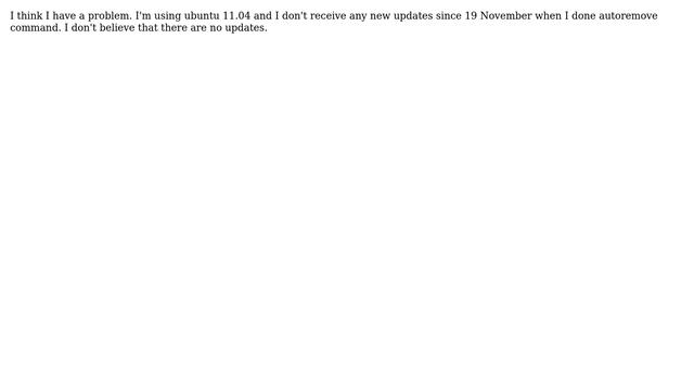 Ubuntu: No updates found after apt-get update смотреть онлайн