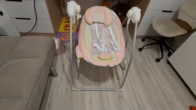 Электрокачели Nuovita Migliore 2 в 1 (Rosa sonno/Розовый сон) смотреть онлайн