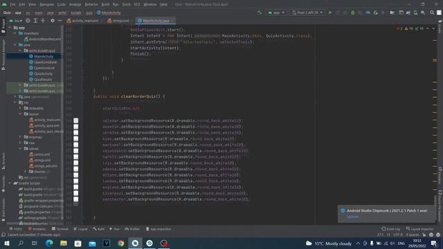 Приложение Викторина на Java в Android Studio. Урок 36. Изменяем текст по умолчанию на кнопке. смотреть онлайн