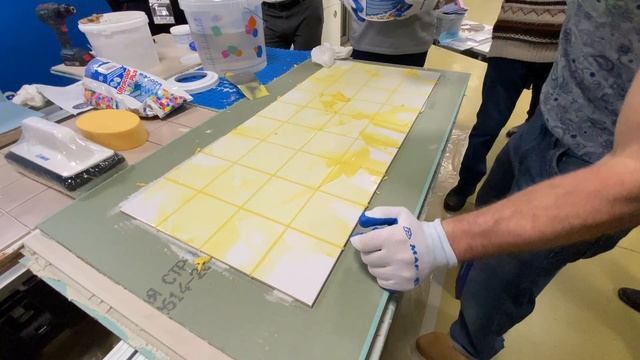 MAPEI Keraproxy Design. Вариант работы с эпоксидной затиркой. Слет плиточников. смотреть онлайн