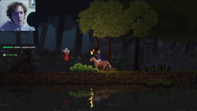 Играем в Kingdom New Lands #4 Открыли новый остров и увидели мно смотреть онлайн