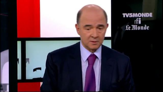 Pierre Moscovici: "nous mettrons en place un réaménagement (de la taxation à 75%)" смотреть онлайн