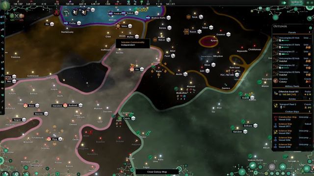 [15] Cravic Imperative war - Stellaris 2.2 - Star Trek New Horizons - The Borg смотреть онлайн