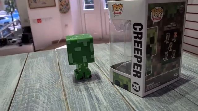 Обзор Фигурки Funko Pop Майнкрафт Крипер (Minecraft Creeper 320) смотреть онлайн