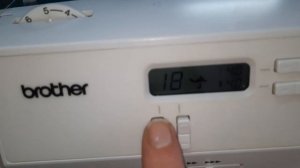 Строчки на швейной машинке Brother comfort 60E.