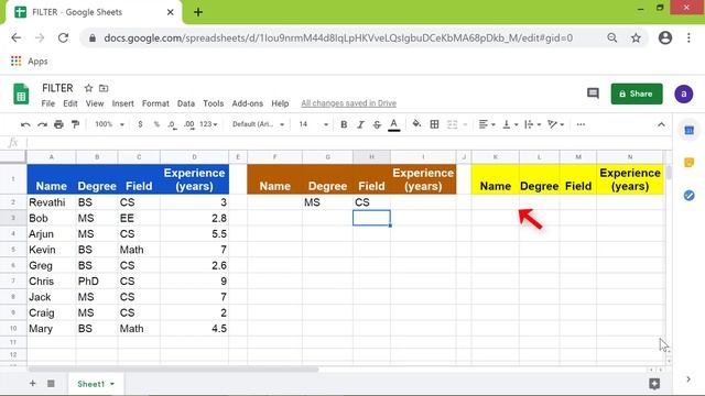 Google Sheets Filter Function | Extract Data Based on Conditions | Powerful Spreadsheet Function смотреть онлайн