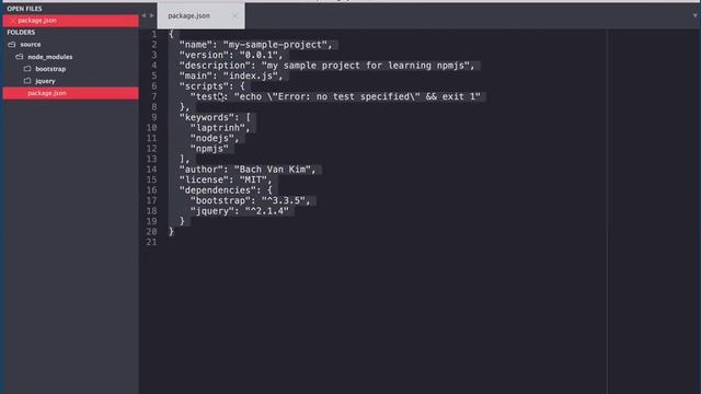 06 - Lưu cấu hình các package đã cài đặt смотреть онлайн