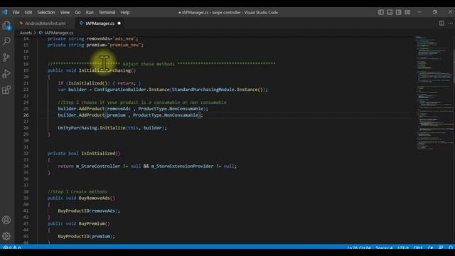 How to Add In-App Purchases(IAP - Android and iOS) to Unity Game | Unity Beginner Tutorial Coding смотреть онлайн