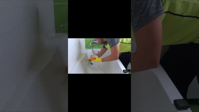 Как отмыть Ванну быстро и легко содой! Как сделать Ванну идеально белоснежной! смотреть онлайн