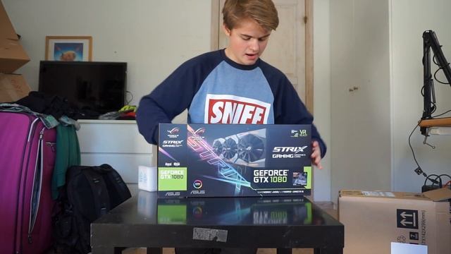 HARDWARE UPGRADE GOT ME LIKE | ASUS ROG GTX 1080 STRIX UNBOXING смотреть онлайн