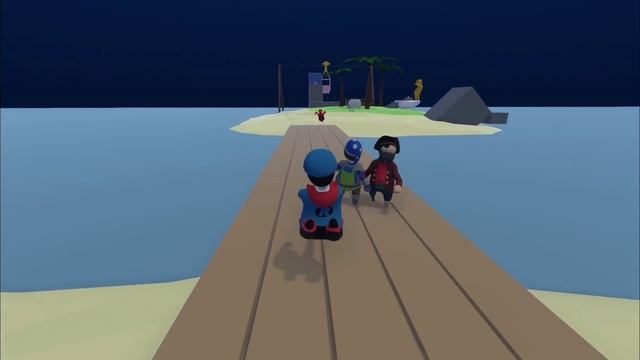 Human: Fall Flat | Tropical Park Map Funny Gameplay (PART-81) смотреть онлайн