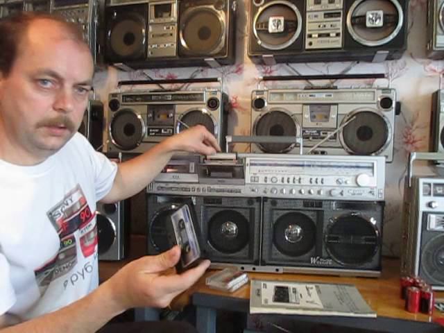 SHARP GF-777 МУЗЕЙ КАССЕТНЫХ МАГНИТОЛ 70-80Х vk.com/boomboxmuseum смотреть онлайн
