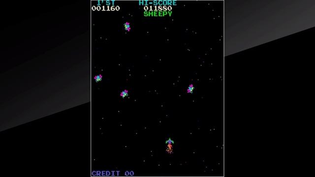 Retro arcade classic Moon Cresta on PS4 смотреть онлайн