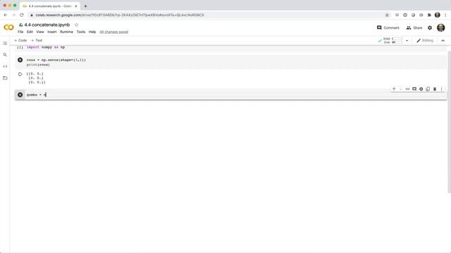 Python NumPy For Your Grandma - 4.4 concatenate() смотреть онлайн