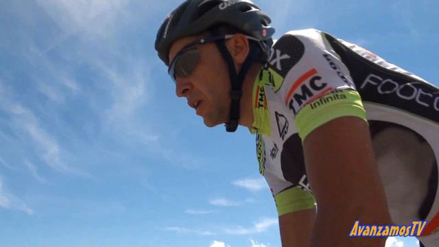 Carlos Sastre va a rueda, sus sensaciones a rueda de prensa. смотреть онлайн