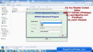 Reset Epson L382/L386/L486 ||  Epson L-382-386-486 Adjustment Program