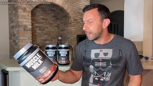 Muscle Milk Pro Series Protein Powder, Knockout Chocolate, 50g Protein, 2.54 Pound, 14 Servings смотреть онлайн