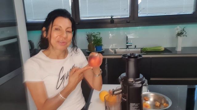 #Jugo Durazno naranja zanahoria y gengibre #para reforzar el sistema inmune#antioxidante смотреть онлайн