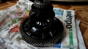 Поломка дифференциала на акпп A140E Toyota