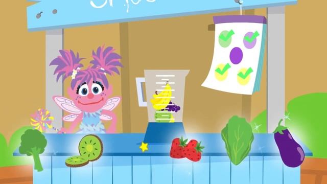 Abby's Smoothie Maker | Sesame Street Game смотреть онлайн
