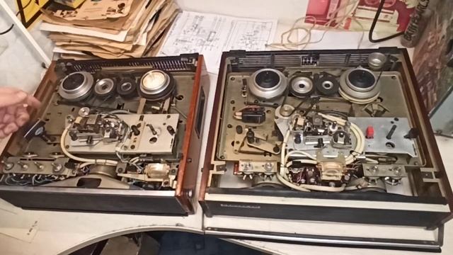 Магнитофоны катушечные из СССР Сатурн-301 (1973г), и Сатурн-201 (1978 г.) смотреть онлайн