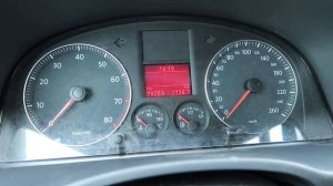 Сброс напоминания о сервисе service jetzt ! на volkswagen caddy