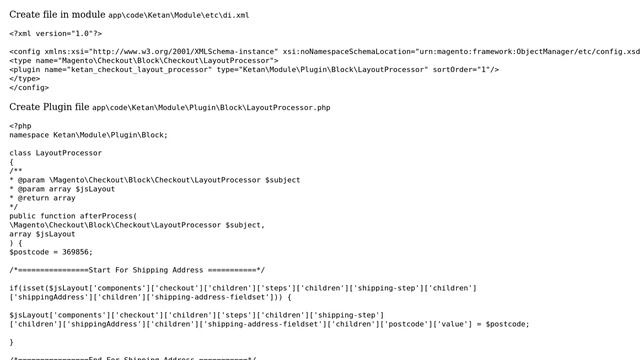 Magento: Default zip code for shipping address смотреть онлайн