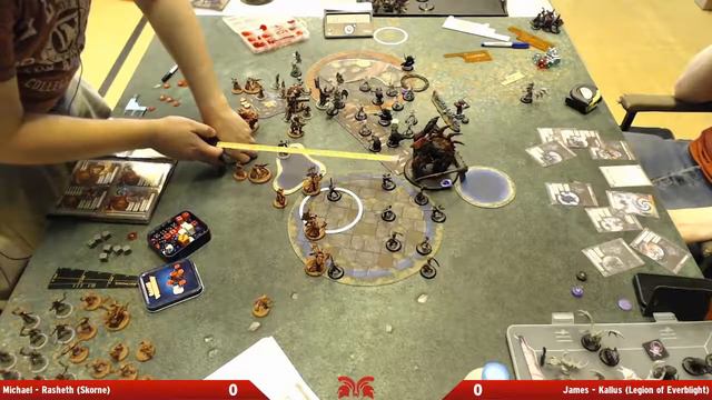 Midlands Open 2016 Round 2 - Rasheth vs Kallus Warmachine & Hordes Mk3 Battle Report 16/07/16 смотреть онлайн