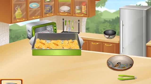 Roasted Potatoes How to play Sara's Cooking Class VIDEO GAME смотреть онлайн