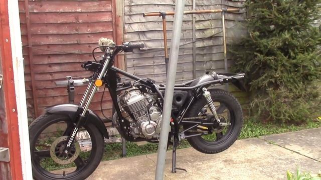 Zontes Tiger 125 Back end paint and assembly смотреть онлайн