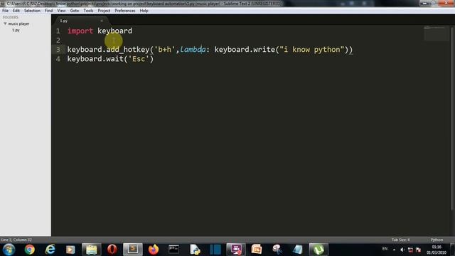 keyboard automation using python смотреть онлайн