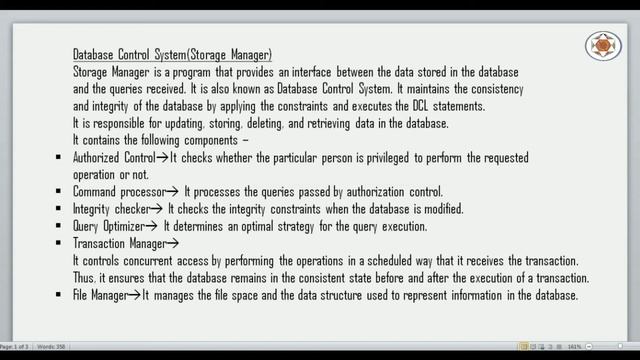 Structure of DBMS Part 1 смотреть онлайн
